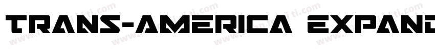 Trans-America Expand字体转换